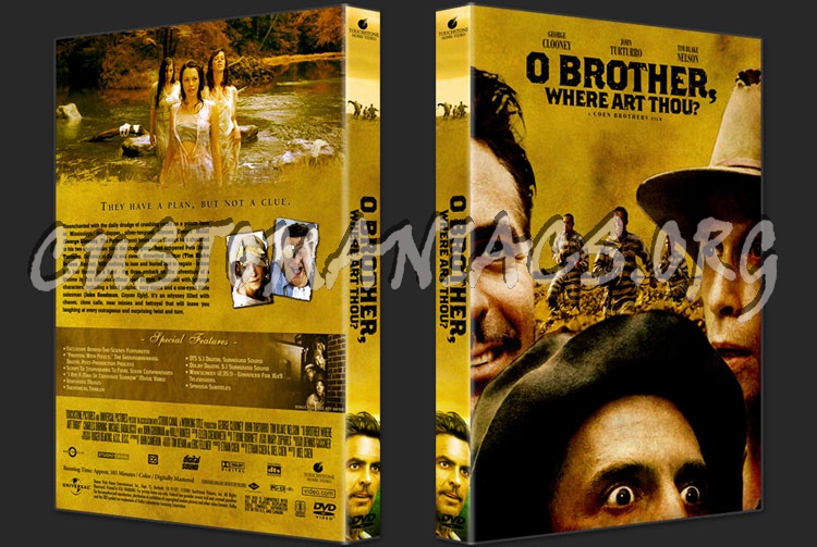 O Brother Where Art Thou? dvd cover