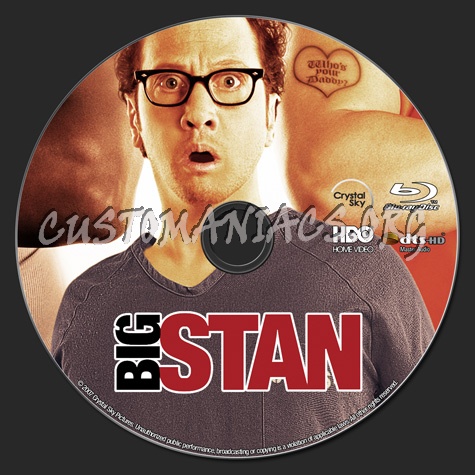 Big Stan blu-ray label