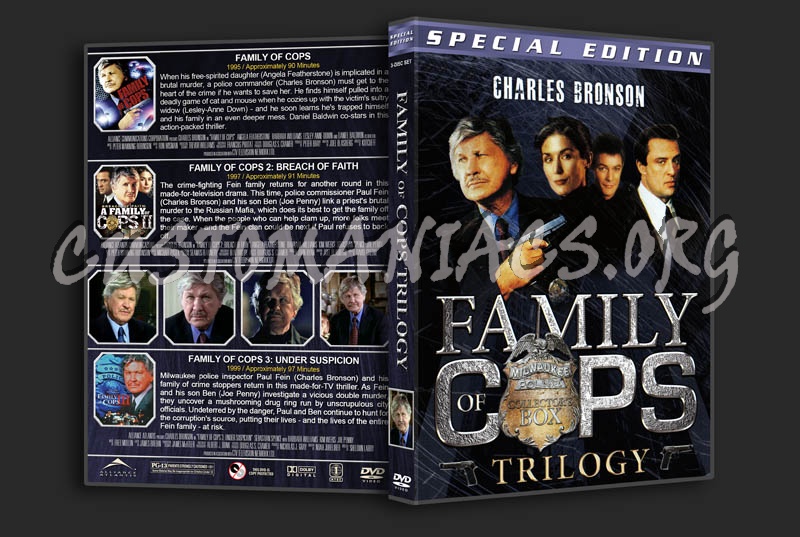 Family of Cops Trilogy dvd cover