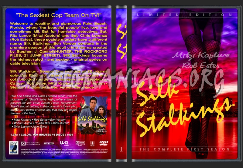Silk Stalkings dvd cover - DVD Covers & Labels by Customaniacs, id