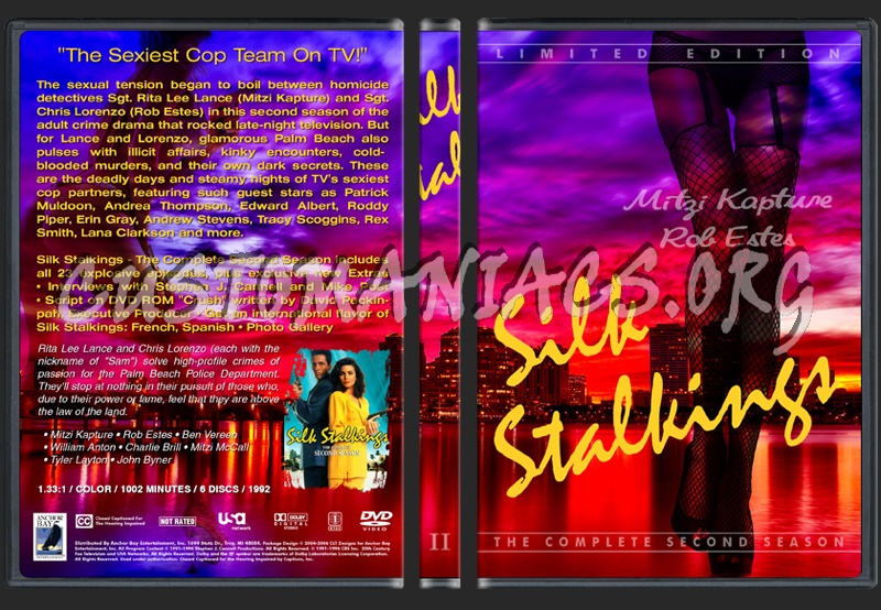 Silk Stalkings dvd cover - DVD Covers & Labels by Customaniacs, id