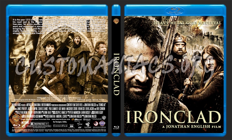 Ironclad blu-ray cover