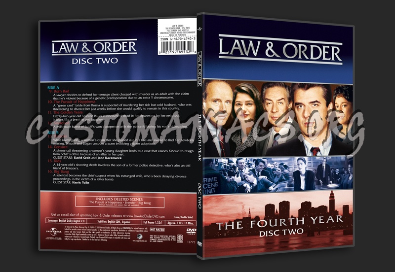 Law & Order Season 4 dvd cover