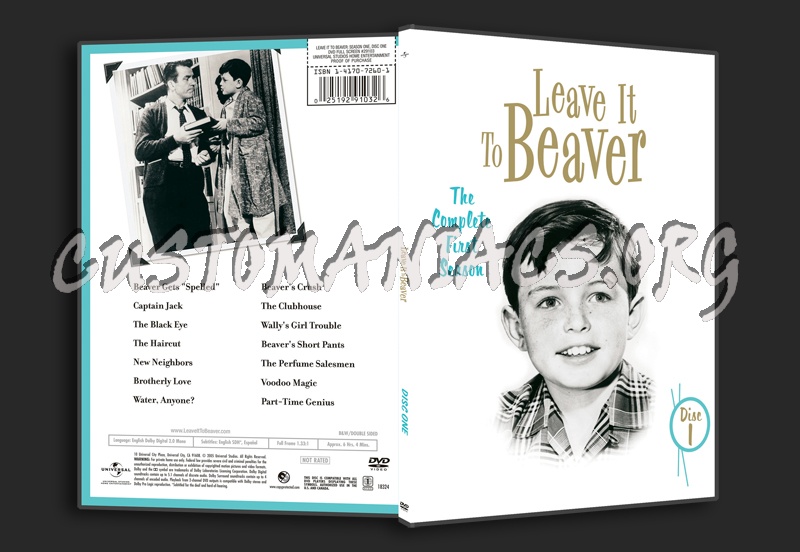Leave it to Beaver Season 1 dvd cover