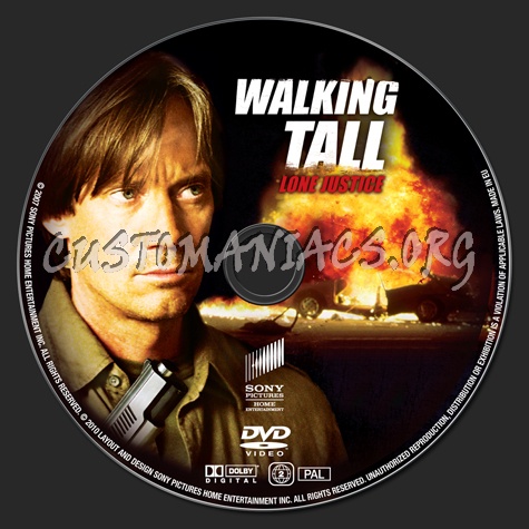 Walking Tall Lone Justice dvd label