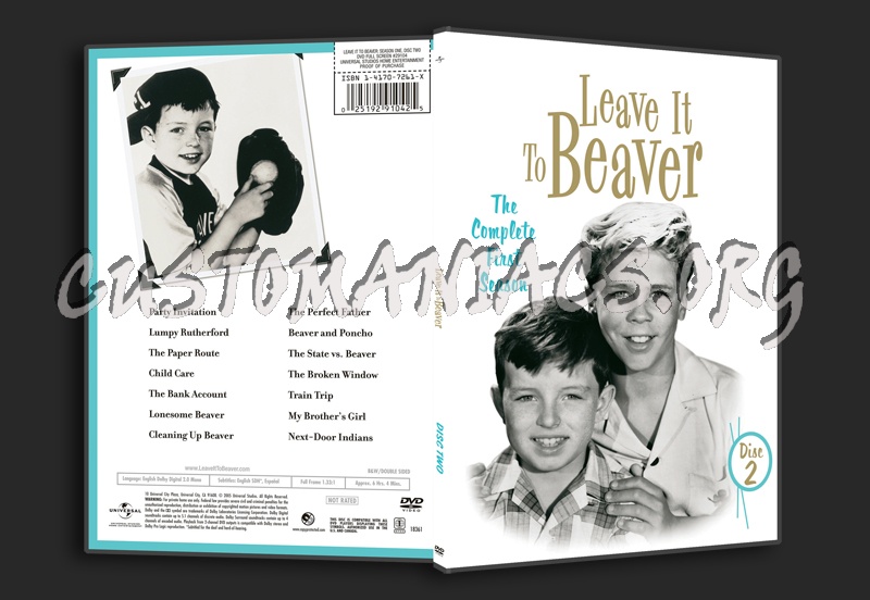 Leave it to Beaver Season 1 dvd cover