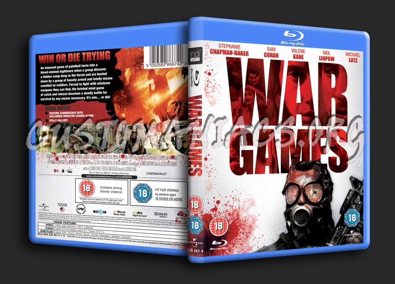 War Games (2011) blu-ray cover