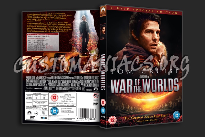 War of the Worlds dvd cover