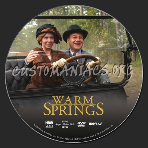 Warm Springs dvd label