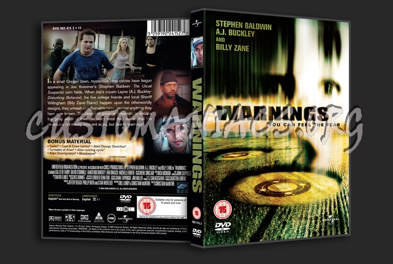 Warnings dvd cover