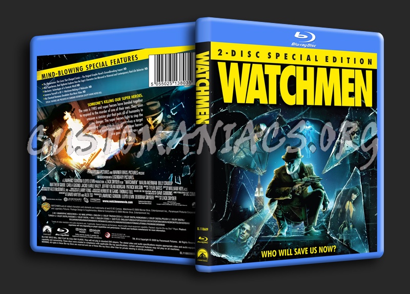Watchmen blu-ray cover