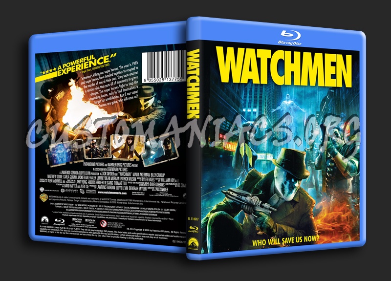 Watchmen blu-ray cover