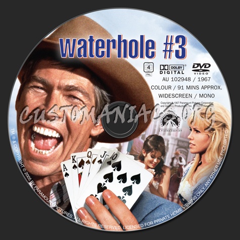 Waterhole #3 dvd label