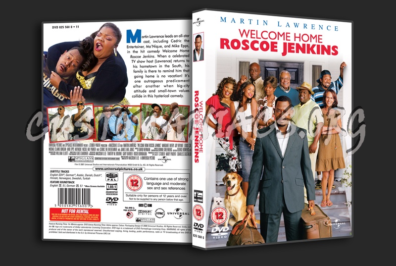 Welcome Home Roscoe Jenkins dvd cover