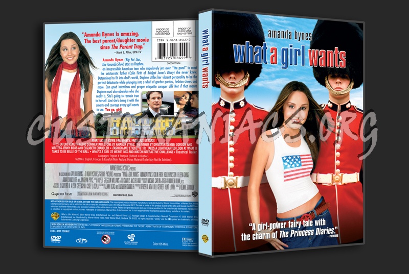 What a Girl Wants dvd cover