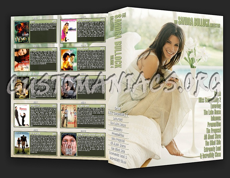 The Sandra Bullock Collection Volume 4 dvd cover
