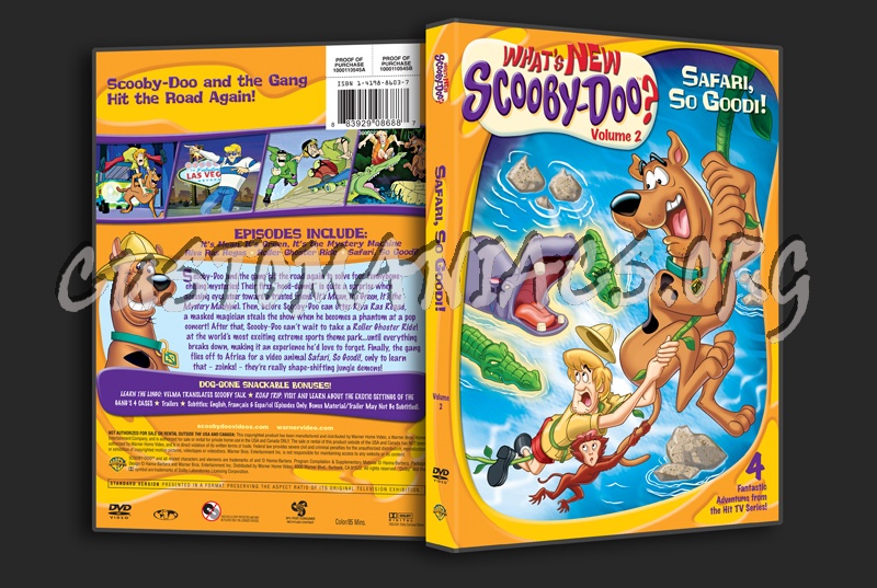 What's New Scooby-Doo Safari So Goodi! Volume 2 dvd cover