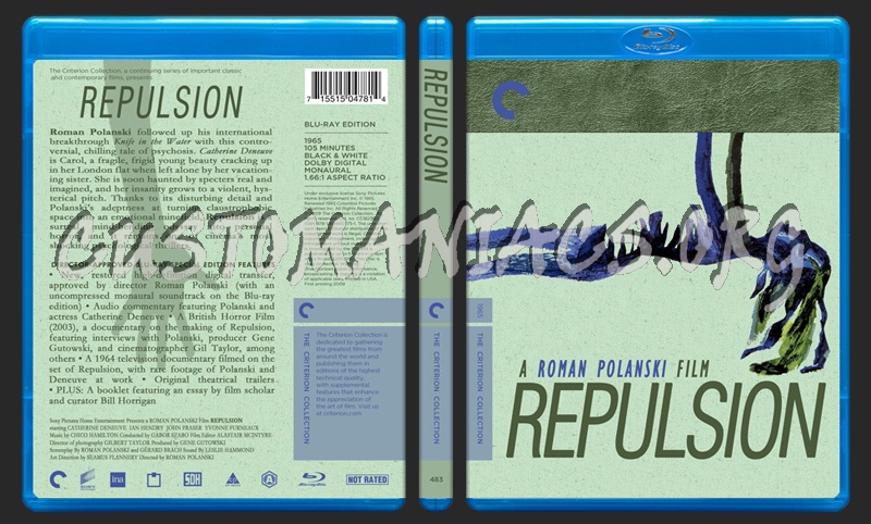 483 - Repulsion blu-ray cover