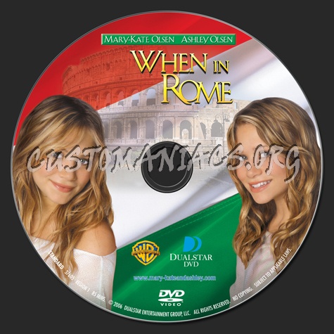 When in Rome dvd label