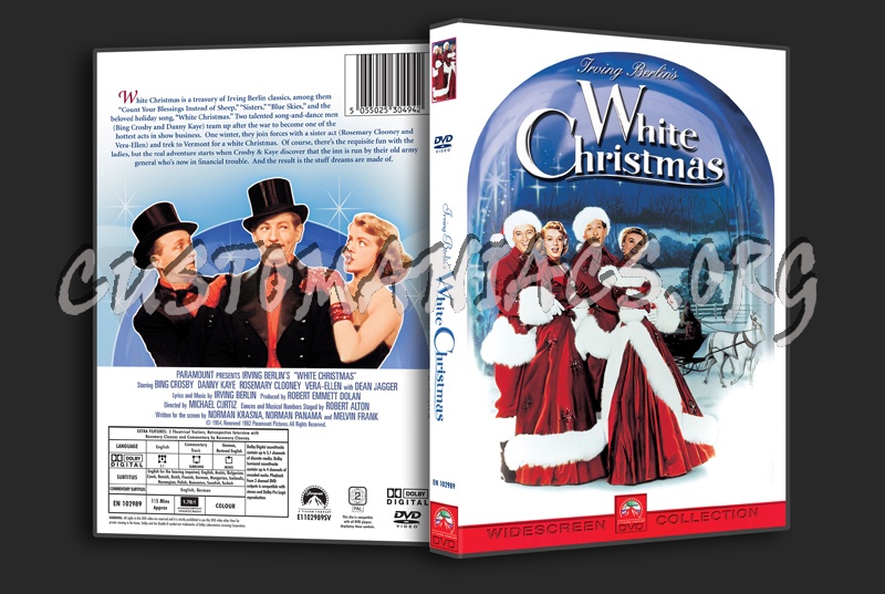 White Christmas dvd cover