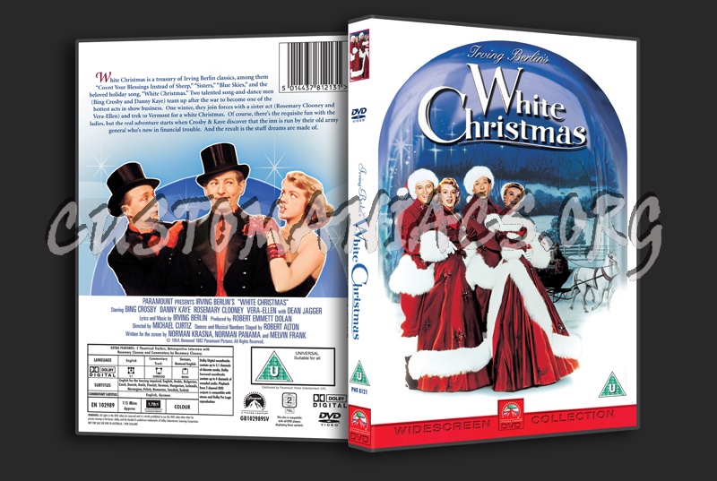 White Christmas dvd cover