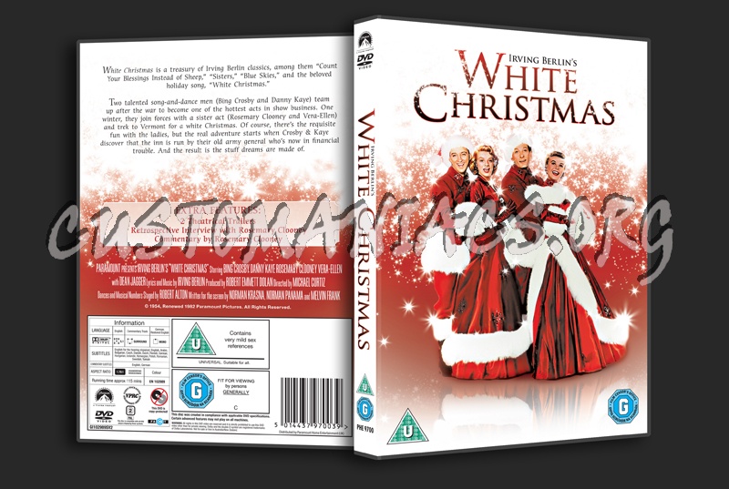 White Christmas dvd cover