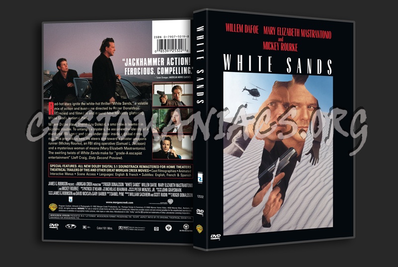 White Sands dvd cover