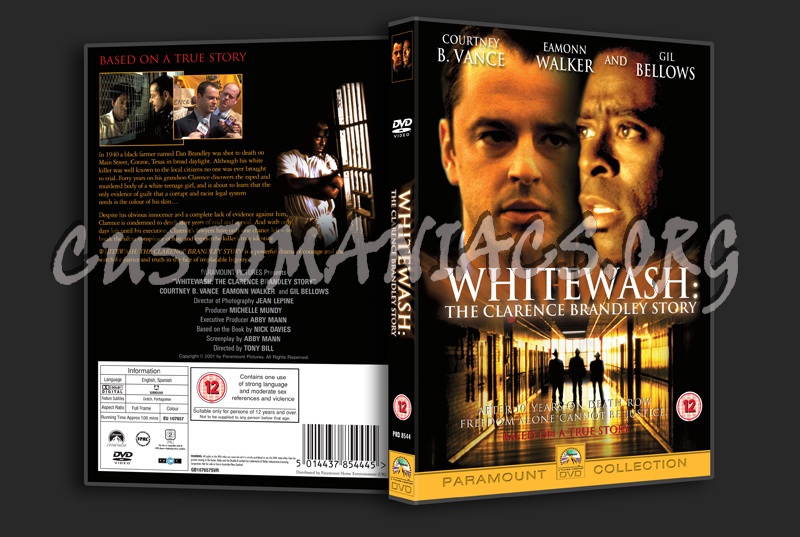 Whitewash: The Clarence Brandley Story dvd cover