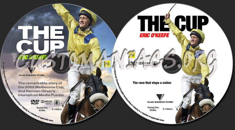 The Cup dvd label