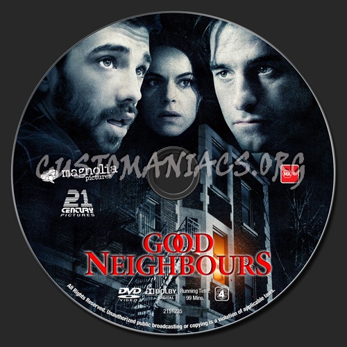 Good Neighbours dvd label