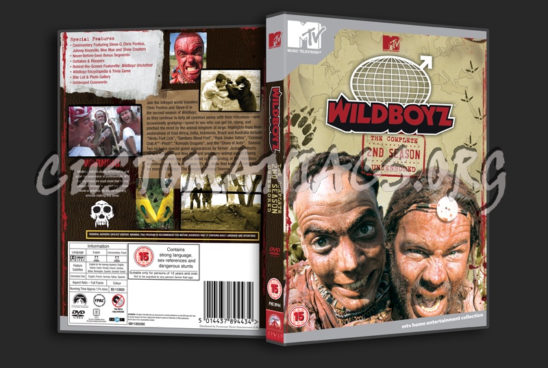 Wildboyz Season 2 dvd cover