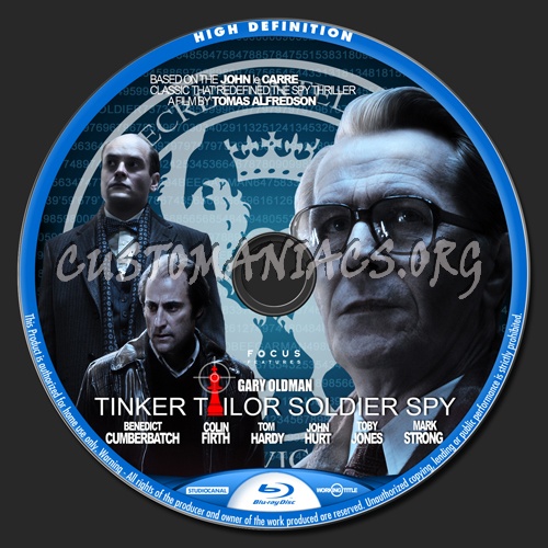 Tinker Tailor Soldier Spy blu-ray label