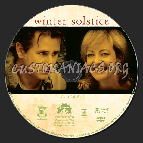Winter Solstice dvd label
