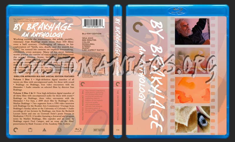 518 - By Brakhage blu-ray cover