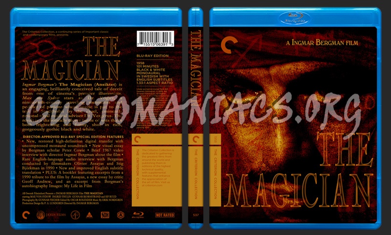 537 - Magician blu-ray cover