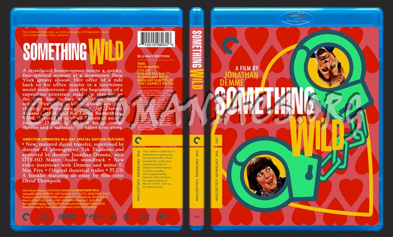 563 - Something Wild blu-ray cover