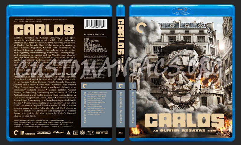 582 - Carlos blu-ray cover