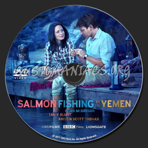 Salmon Fishing in the Yemen dvd label