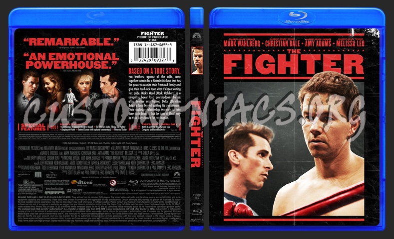 The Fighter blu-ray cover