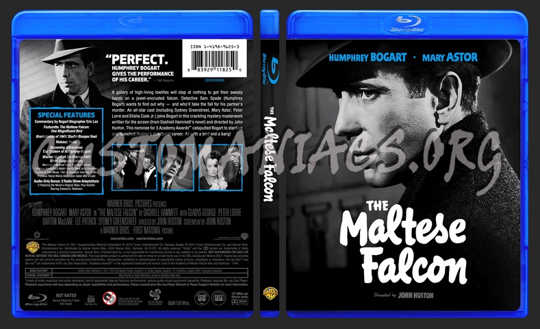 The Maltese Falcon blu-ray cover