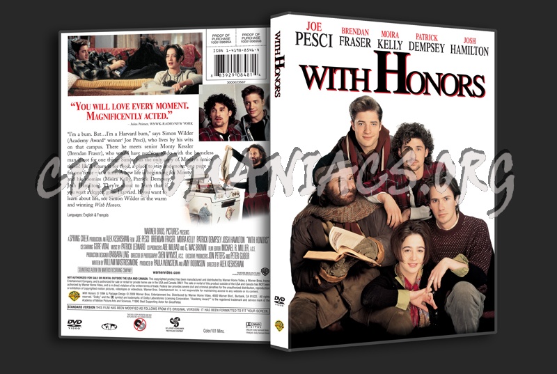 With Honors dvd cover