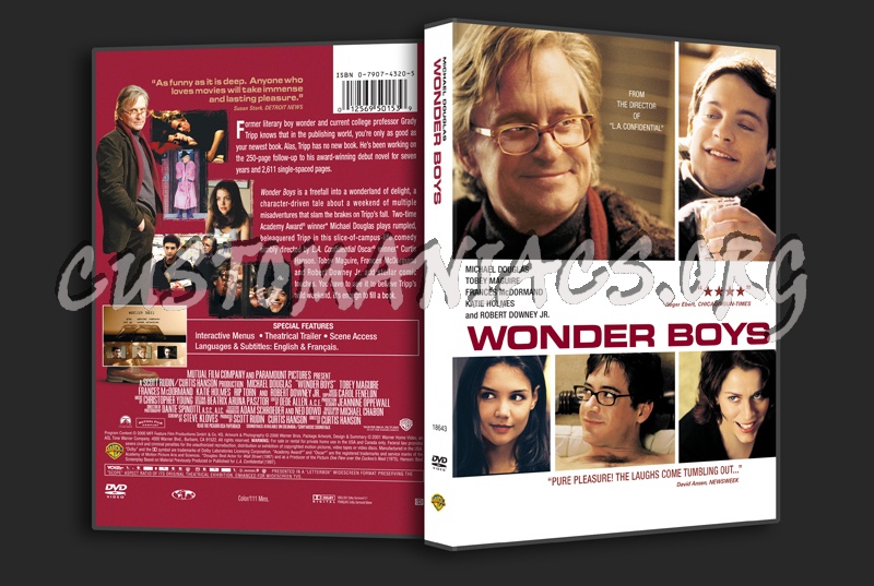 Wonder Boys dvd cover
