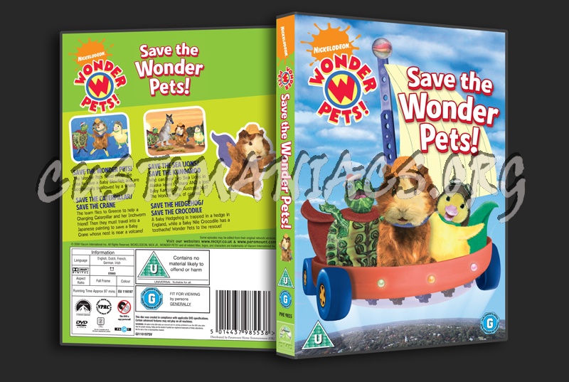 Wonder Pets! Save the Wonder Pets! dvd cover