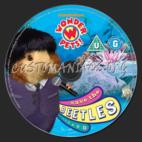 Wonder Pets! Save the Beetles! dvd label