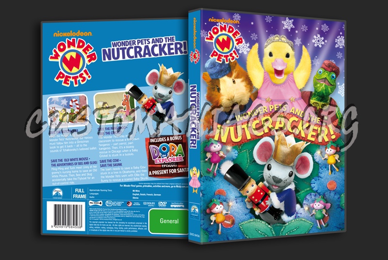 Wonder Pets! and the Nutcracker! dvd cover