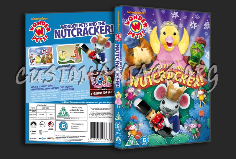 Wonder Pets! and the Nutcracker! dvd cover