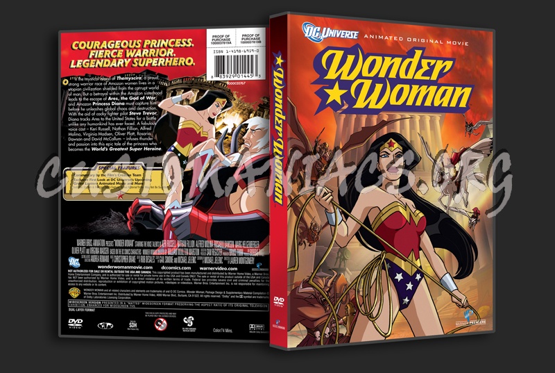 Wonder Woman dvd cover