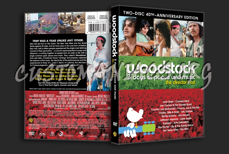 Woodstock dvd cover