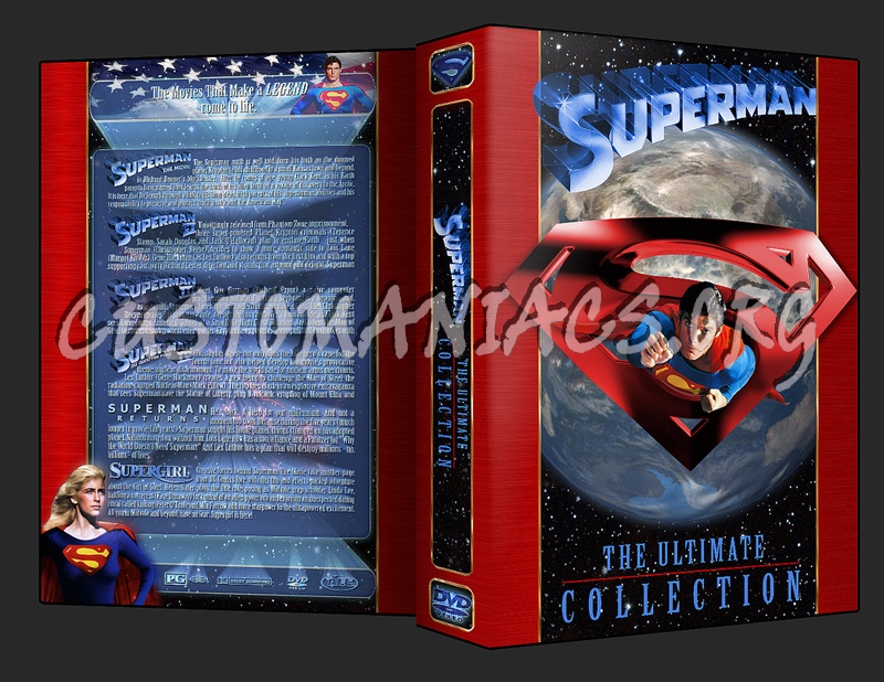 Superman the Ultimate Collection dvd cover