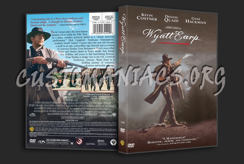 Wyatt Earp dvd cover